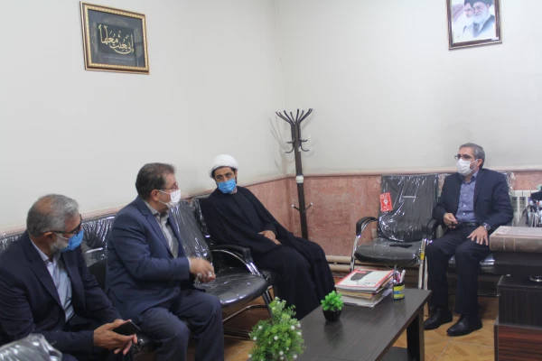 بازدید نماینده مردم شهرستان های سمنان، سرخه و مهدیشهر در مجلس شورای اسلامی از پردیس های دانشگاه فرهنگیان سمنان 7