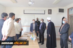 بازدید نماینده مردم شهرستان های سمنان، سرخه و مهدیشهر در مجلس شورای اسلامی از پردیس های دانشگاه فرهنگیان سمنان 8