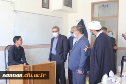 بازدید نماینده مردم شهرستان های سمنان، سرخه و مهدیشهر در مجلس شورای اسلامی از پردیس های دانشگاه فرهنگیان سمنان 9
