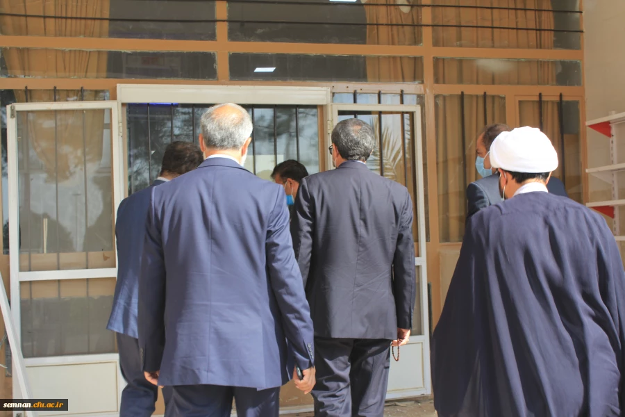 بازدید نماینده مردم شهرستان های سمنان، سرخه و مهدیشهر در مجلس شورای اسلامی از پردیس های دانشگاه فرهنگیان سمنان 12