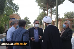 بازدید نماینده مردم شهرستان های سمنان، سرخه و مهدیشهر در مجلس شورای اسلامی از پردیس های دانشگاه فرهنگیان سمنان 13