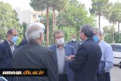 بازدید نماینده مردم شهرستان های سمنان، سرخه و مهدیشهر در مجلس شورای اسلامی از پردیس های دانشگاه فرهنگیان سمنان 14