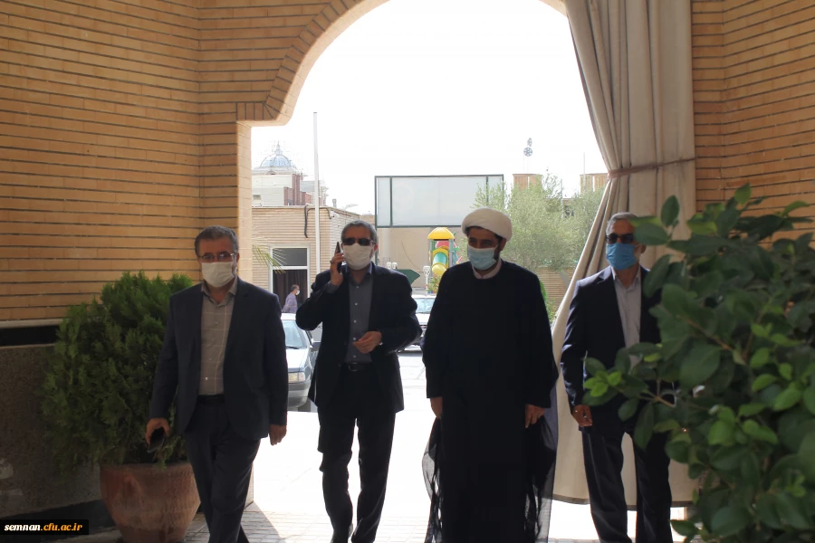 بازدید نماینده مردم شهرستان های سمنان، سرخه و مهدیشهر در مجلس شورای اسلامی از پردیس های دانشگاه فرهنگیان سمنان 15