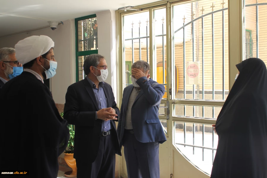 بازدید نماینده مردم شهرستان های سمنان، سرخه و مهدیشهر در مجلس شورای اسلامی از پردیس های دانشگاه فرهنگیان سمنان 16