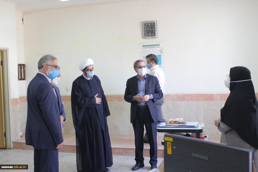 بازدید نماینده مردم شهرستان های سمنان، سرخه و مهدیشهر در مجلس شورای اسلامی از پردیس های دانشگاه فرهنگیان سمنان 18