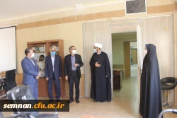 بازدید نماینده مردم شهرستان های سمنان، سرخه و مهدیشهر در مجلس شورای اسلامی از پردیس های دانشگاه فرهنگیان سمنان 19