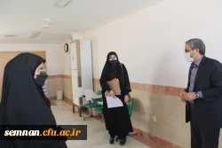 بازدید نماینده مردم شهرستان های سمنان، سرخه و مهدیشهر در مجلس شورای اسلامی از پردیس های دانشگاه فرهنگیان سمنان 21