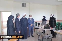 بازدید نماینده مردم شهرستان های سمنان، سرخه و مهدیشهر در مجلس شورای اسلامی از پردیس های دانشگاه فرهنگیان سمنان 22