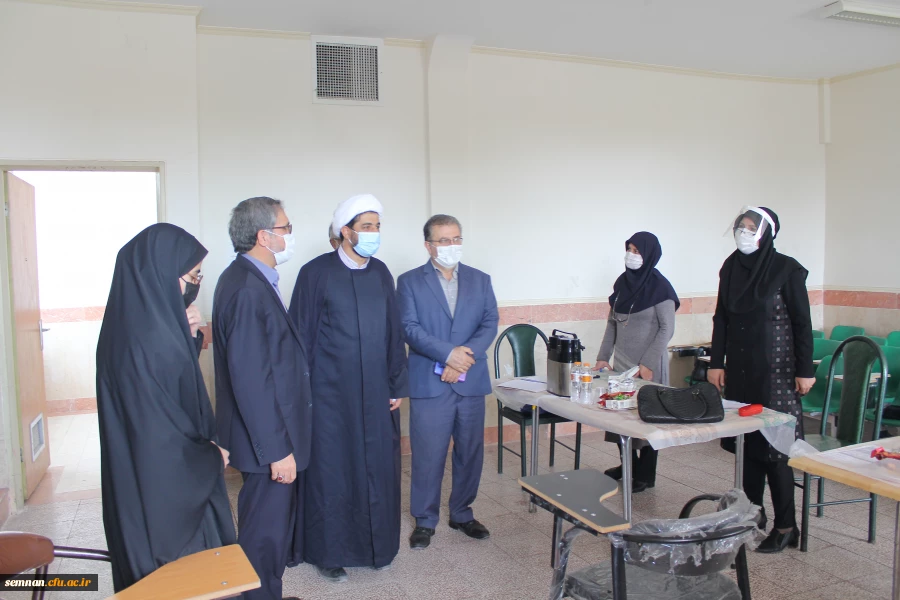 بازدید نماینده مردم شهرستان های سمنان، سرخه و مهدیشهر در مجلس شورای اسلامی از پردیس های دانشگاه فرهنگیان سمنان 22