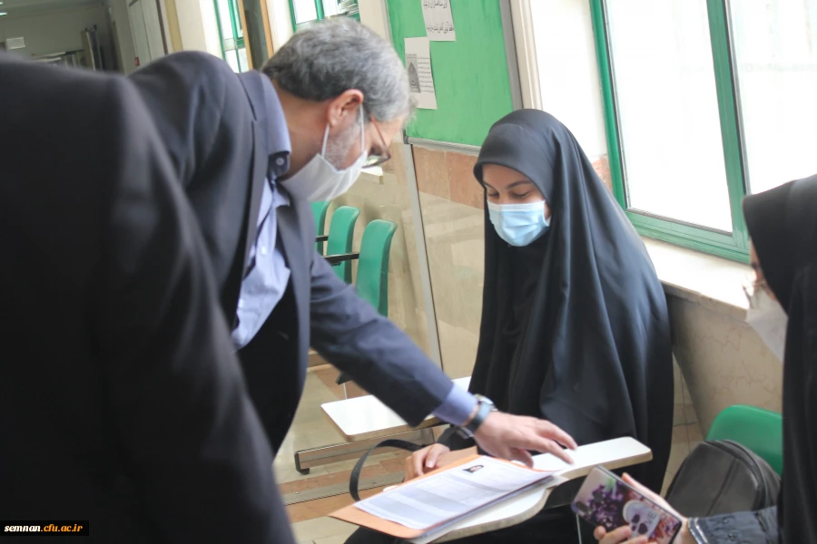 بازدید نماینده مردم شهرستان های سمنان، سرخه و مهدیشهر در مجلس شورای اسلامی از پردیس های دانشگاه فرهنگیان سمنان 23