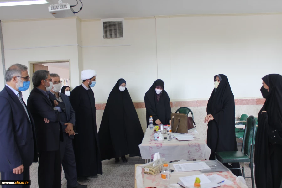 بازدید نماینده مردم شهرستان های سمنان، سرخه و مهدیشهر در مجلس شورای اسلامی از پردیس های دانشگاه فرهنگیان سمنان 24