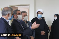 بازدید نماینده مردم شهرستان های سمنان، سرخه و مهدیشهر در مجلس شورای اسلامی از پردیس های دانشگاه فرهنگیان سمنان 25