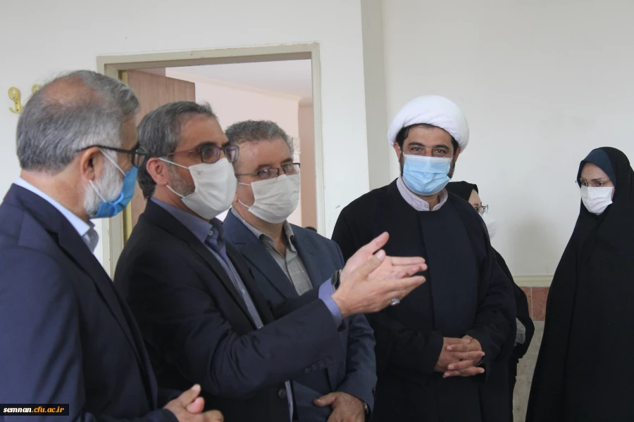 بازدید نماینده مردم شهرستان های سمنان، سرخه و مهدیشهر در مجلس شورای اسلامی از پردیس های دانشگاه فرهنگیان سمنان 25