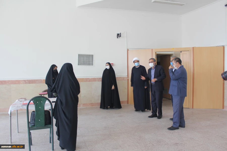 بازدید نماینده مردم شهرستان های سمنان، سرخه و مهدیشهر در مجلس شورای اسلامی از پردیس های دانشگاه فرهنگیان سمنان 26