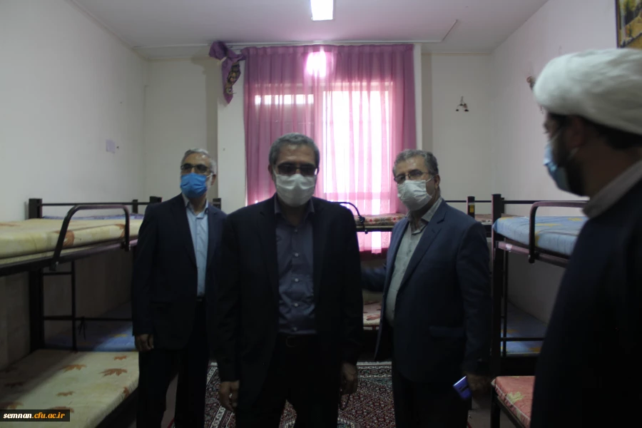 بازدید نماینده مردم شهرستان های سمنان، سرخه و مهدیشهر در مجلس شورای اسلامی از پردیس های دانشگاه فرهنگیان سمنان 29