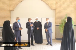 بازدید نماینده مردم شهرستان های سمنان، سرخه و مهدیشهر در مجلس شورای اسلامی از پردیس های دانشگاه فرهنگیان سمنان 30