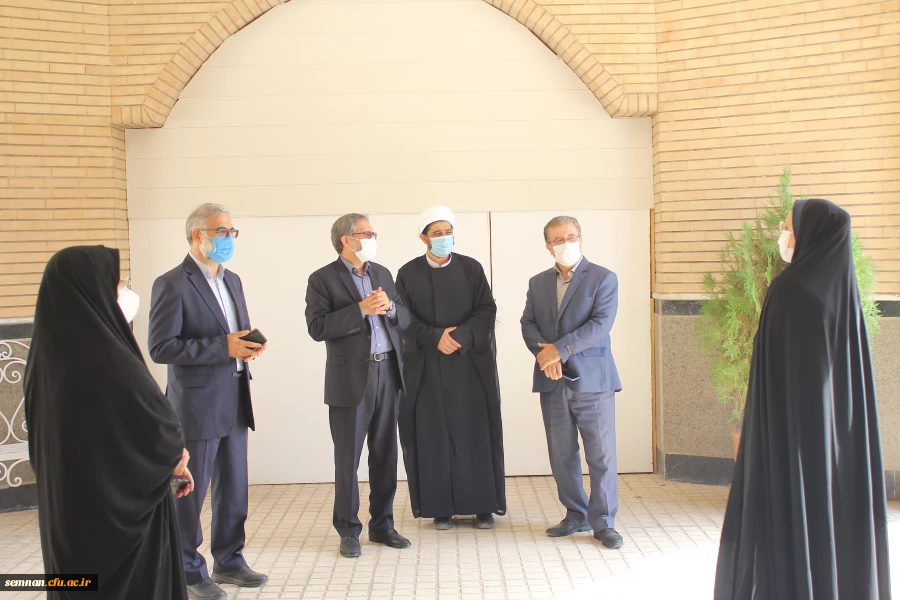 بازدید نماینده مردم شهرستان های سمنان، سرخه و مهدیشهر در مجلس شورای اسلامی از پردیس های دانشگاه فرهنگیان سمنان 30