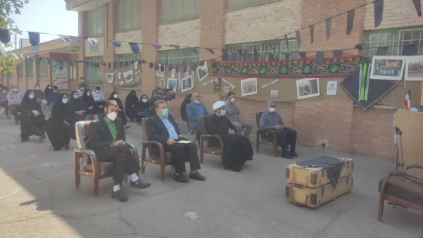 مراسم گرامیداشت آغاز هفته دفاع مقدس در پردیس شهید رجایی سمنان 6
