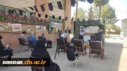 مراسم گرامیداشت آغاز هفته دفاع مقدس در پردیس شهید رجایی سمنان 7