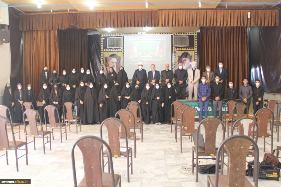 برگزاری آیین استقبال از دانشجو معلمان در سال تحصیلی 1400 در پردیس های استان سمنان 3