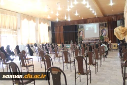 برگزاری آیین استقبال از دانشجو معلمان در سال تحصیلی 1400 در پردیس های استان سمنان 4
