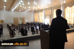 برگزاری آیین استقبال از دانشجو معلمان در سال تحصیلی 1400 در پردیس های استان سمنان 12