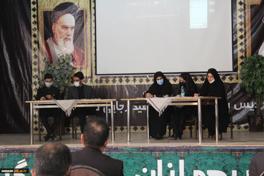 برگزاری آیین استقبال از دانشجو معلمان در سال تحصیلی 1400 در پردیس های استان سمنان 14