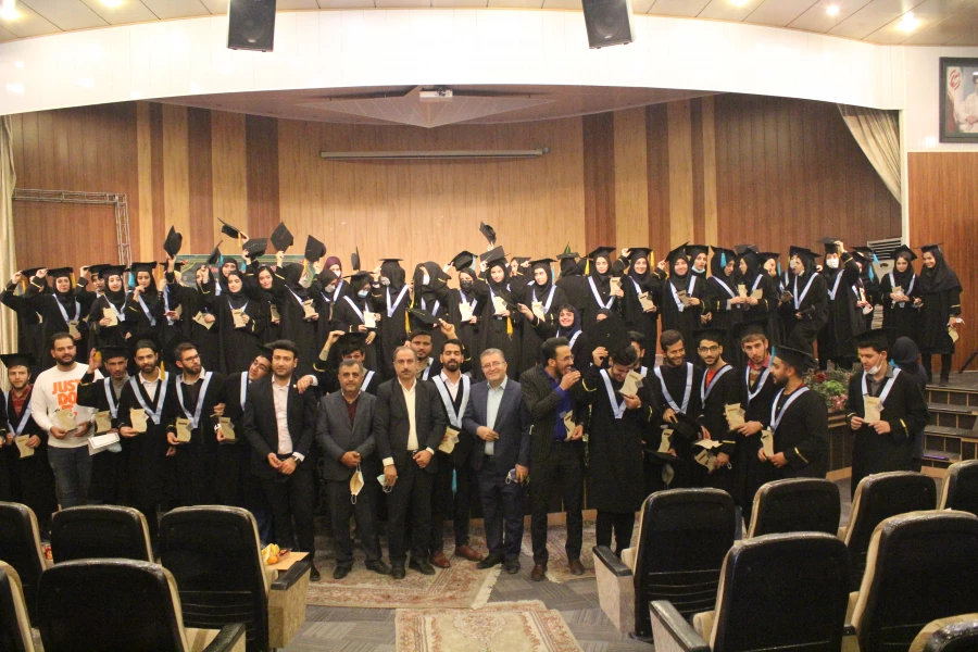 برگزاری آیین دانش آموختگی دانشجو معلمان ورودی 96و95 پردیس های استان سمنان 5