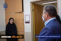 از سر گیری آموزش های حضوری در دانشگاه فرهنگیان استان سمنان 10