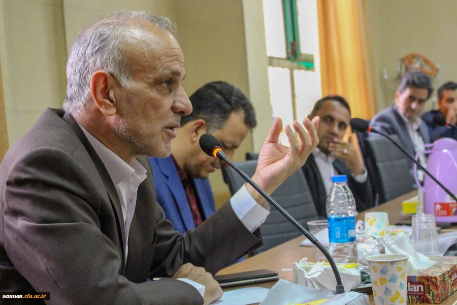 برگزاری نشست کارورزی در دهه ی سرآمدی آموزش در دانشگاه فرهنگیان استان سمنان 13