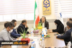 جلسه مشترک اعضای شورای شهر سمنان با مدیریت پردیس های استان سمنان  3