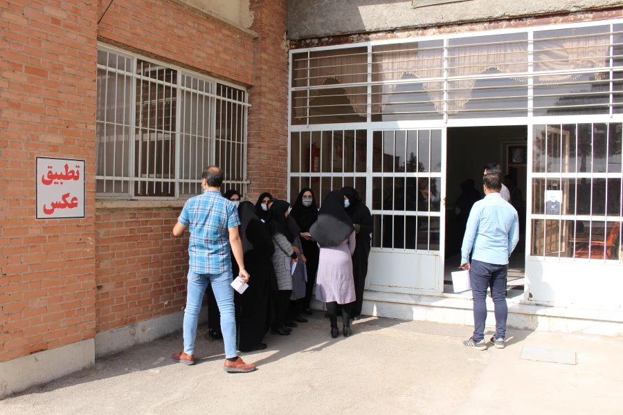 برگزاری آزمون حضوری الکترونیکی مهارت آموزان در پردیس شهید رجایی سمنان 2