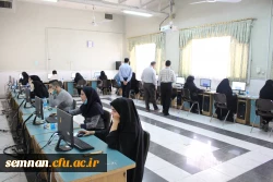 برگزاری آزمون حضوری الکترونیکی مهارت آموزان در پردیس شهید رجایی سمنان 5