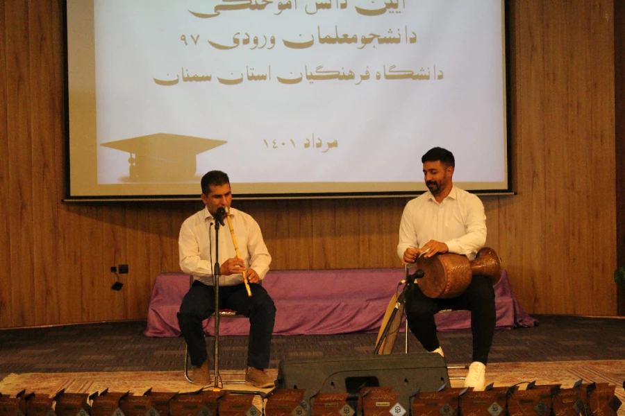 برگزاری آیین دانش آموختگی دانشجو معلمان ورودی 1397 پردیس های استان سمنان  7