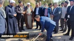 آیین کلنگ زنی سالم ورزشی پردیس شهید رجایی لا حضور رییس دانشگاه فرهنگیان کشور 3