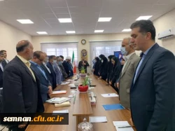 برگزای نشست صمیمانه اعضای هیات علمی و کارکنان پردیس های استان سمنان با رییس دانشگاه فرهنگیان کشور  6