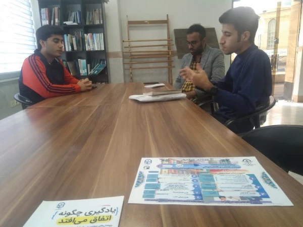 برگزاری نشست کتابخوان در پردیس شهید رجایی 3