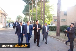 سفر دکتر صحرایی ( رئیس دانشگاه فرهنگیان کشور ) به استان سمنان 2