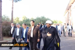 سفر دکتر صحرایی ( رئیس دانشگاه فرهنگیان کشور ) به استان سمنان 2