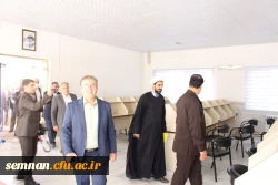 سفر دکتر صحرایی ( رئیس دانشگاه فرهنگیان کشور ) به استان سمنان 2