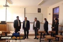 سفر دکتر صحرایی ( رئیس دانشگاه فرهنگیان کشور ) به استان سمنان 2