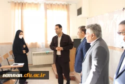 سفر دکتر صحرایی ( رئیس دانشگاه فرهنگیان کشور ) به استان سمنان 2