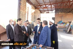 سفر دکتر صحرایی ( رئیس دانشگاه فرهنگیان کشور ) به استان سمنان 2