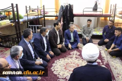 سفر دکتر صحرایی ( رئیس دانشگاه فرهنگیان کشور ) به استان سمنان 2