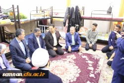 سفر دکتر صحرایی ( رئیس دانشگاه فرهنگیان کشور ) به استان سمنان 2