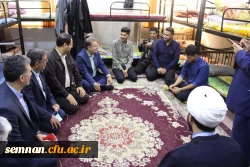 سفر دکتر صحرایی ( رئیس دانشگاه فرهنگیان کشور ) به استان سمنان 2