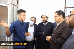 سفر دکتر صحرایی ( رئیس دانشگاه فرهنگیان کشور ) به استان سمنان 2