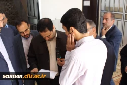 سفر دکتر صحرایی ( رئیس دانشگاه فرهنگیان کشور ) به استان سمنان 2