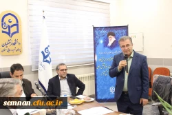 سفر دکتر صحرایی ( رئیس دانشگاه فرهنگیان کشور ) به استان سمنان 2