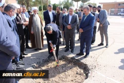 سفر دکتر صحرایی ( رئیس دانشگاه فرهنگیان کشور ) به استان سمنان 2